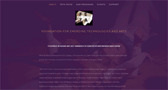 Desktop Screenshot of fetafoundation.org